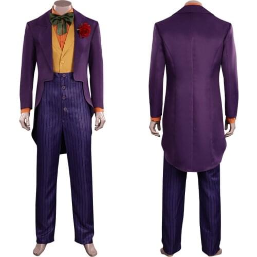 The Long Halloween The Joker Cosplay Costume Joker Blazer Suit Halloween Carnival Male Suits