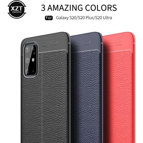 For Samsung Galaxy S20 Ultra S20 S20 Plus Case Luxury Silicone Back Cover Phone Case For Samsung Galaxy Good Touching Feel