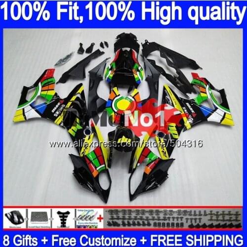 Injection For BMW S 1000RR 1000 RR 32MC.4 S1000 RR Glossy green 2009 2010 2011 2012 2013 2014 S1000RR 09 10 11 12 13 14 Fairing