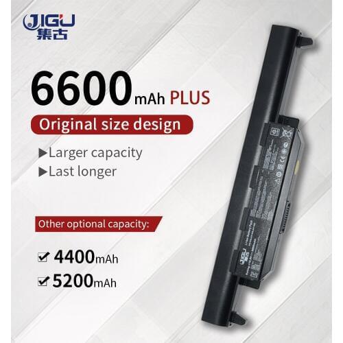 JIGU A32-K55 A33-K55 A41-K55 Laptop Battery For ASUS A45 K45 K55 K55A K55DE K55DR K55N K55D K55VD K75 K75A K75D 6CELLS