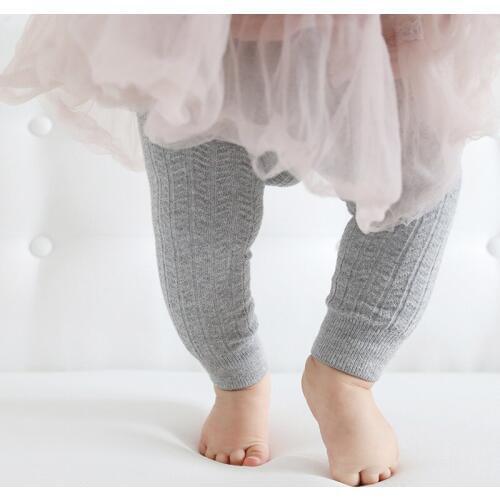 High quality Baby Boy Girl leggings Kids Cotton Solide Color Regular pantyhose children Cute Pants