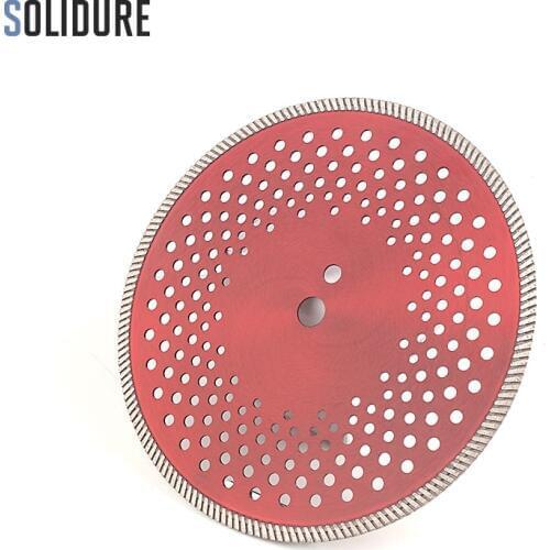 12 inch 300mm high quality hot sintered continuous rim turbo cutting blade for concrete,stone, and asphalt