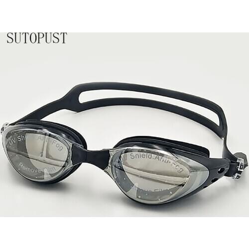 Adjustable Waterproof Anti Fog UV Protection Adults Professional Colored Lenses Diving Swimming Glasses Eyewear Swim Goggles New