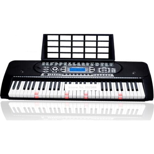 61 Key Multifunctional Digital Electric Piano Digital Music Keyboard Key Board Beginner Electronic Piano For Kids Children Gift