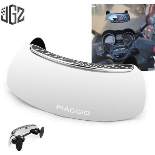 Motorcycle 180 Degree Wide Angle Windscreen Rear View Mirrors For Piaggio Medley 150 FLY Liberty 150 125 Beverly 300 ww150 ZIP50