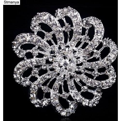 New high - grade alloy rhinoceros brooch clothing accessories DIY bridal hand holding flowers materials wedding supplies H1028