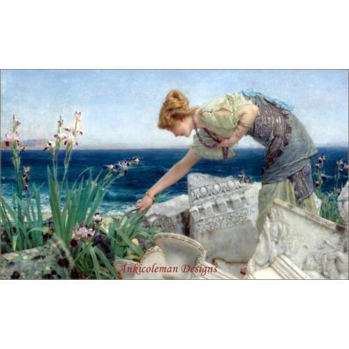Needlework for embroidery DIY DMC High Quality - Counted Cross Stitch Kits 14 ct Oil painting - Among the Ruins