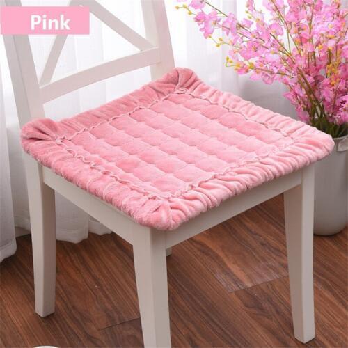 Comfortable Seat Cushion Europe Style Seat Pad Chair Cushion For Home Office Dormitory Anti-stip Warm Chair Cushion 5 Colors
