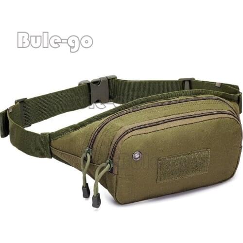 Outdoor Military Tactical Waist Pack Shoulder Bag Multi-pocket Molle Camping Hiking Pouch Belt Wallet Pouch Waist Bag