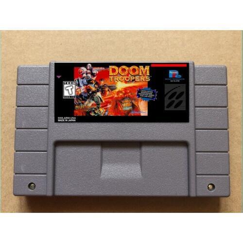 Doom troppers NTSC version 16 bit 46 pins video games