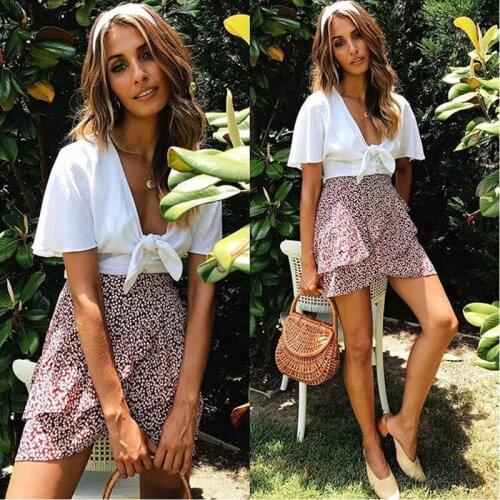 Yezw Women's Mini Skirts