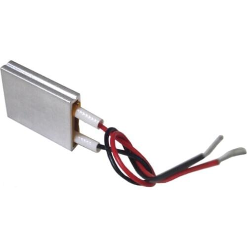 1PC Aluminum PTC Heater Thermostat Constant Temperature 25x20x5mm 5V 12V 24V 40C-230C 2W-40W