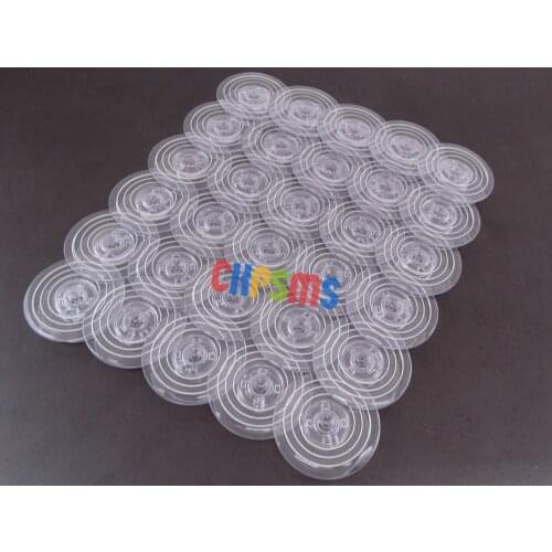 20 PCS #163131 PLASTIC Clear Transparent Bobbins FOR SINGER 290-778,1000G,1040G,1060,1425