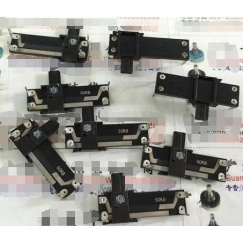 5pcs/lot Shengwei SN2005N Horizontal single potentiometer 35MM straight slider B50K handle length 7MM