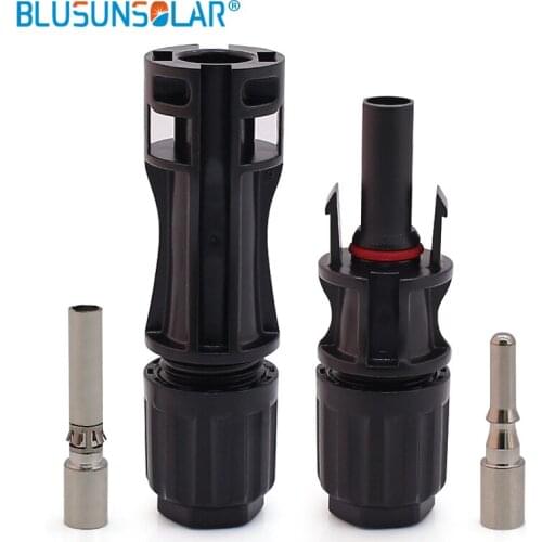 50Pairs lot TUV approved 1500V 30A Solar Connector for 10mm 8AWG PV cable UV Resistant