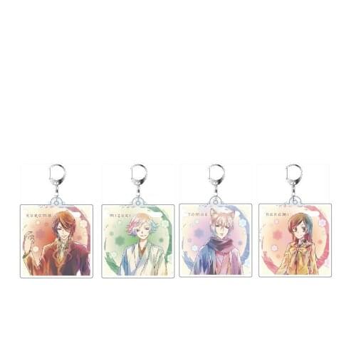 Anime Kamisama Hajimemashita Tomoe Momozono Nanami Acrylic Keychain Pendant School Bag Charm Souvrnir Cosplay Cartoon Xmas Gift