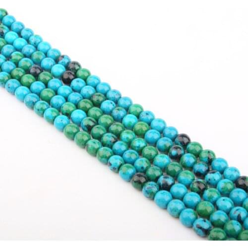 Fine Natural Stone Bead Phoenix Stone Loose Bead for Women Jewelry Making DIY Necklace Bracelet Gift 4-12mm 15inch
