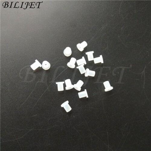 Eco Solvent Printer Bulk Ink System Ink bottle Plastic Plug Sealing For Epson Roland Mimaki HP Ink Cartridge Rubber Stopper 4mm