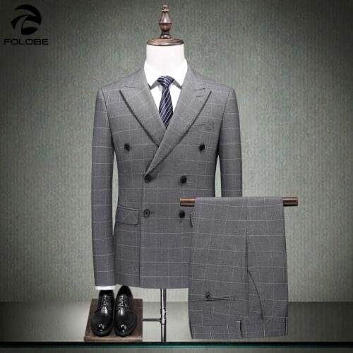 Мужские свадебные костюмы FOLOBE China At AliExpress