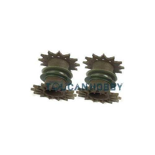 Heng Long 1/16 Plastic Sprokets Driving Wheels Pershing M26 Tank 3838 TH00215-SMT4