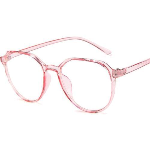 Higodoy New Women Round Glasses Spectacles Frame Eyeglasses Transparent Retro Optical Vintage Men Glasses Frame Classic Eyewear