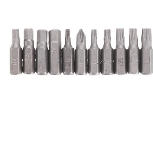 31Pcs Screwdriver Bit Set Torx Hex Slotted Screwdriver Bits with Quick Release Hex Chuck Extension Adapter Tools Kits