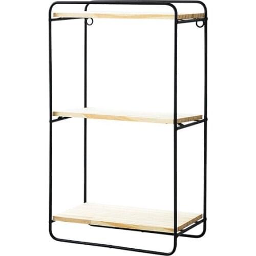 Wall Pendant Storage Rack Iron Shelf Metal Shelf Decoration Display Stand Three-layer Four-layer Wall Hanging Golden Shelf