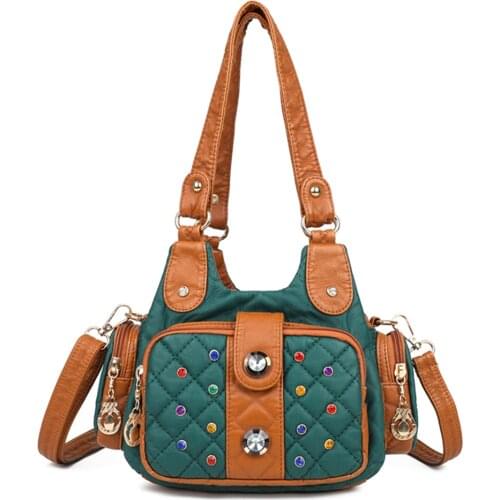 New Fashion High Quality Woman Messenger Bag Luxury Soft Leather Handbags Womens Bags Designer Famous Brand Women Shoulder Tote