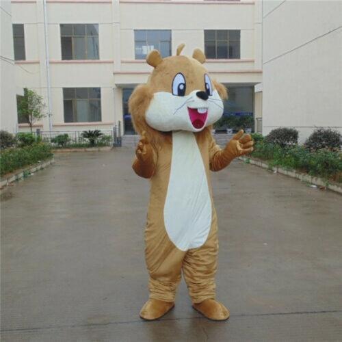 2019 Squirrel Mascot Costume Adult Suit Animal Cosplay Outfit Parade Dress Newly Interesting Funny Cartoon Character Clothing
