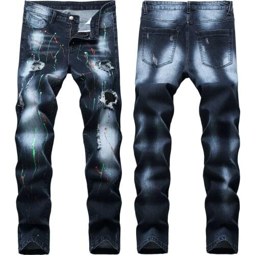 Мужские зауженные джинсы OLOMLB China At AliExpress