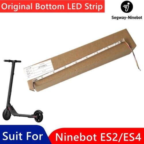 Original Bottom LED Strip For Ninebot ES2 ES4 Smart Electric Kick Scooter Foldable Hover Skate Board Bottom LED Bar Accessories