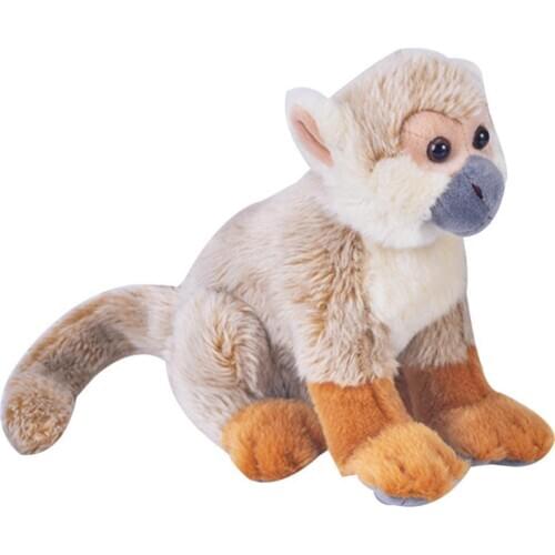 Lifelike Squirrel Monkey Animal Plush Stuffed Doll Toy Gift Home Couch Bed Decor