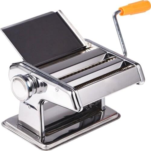 Noodle Cutter Pasta Maker Manual Thicknesses Pasta Make Roller Machine for Fresh Macaroni Lasagna Roll Removable Noodle Machine