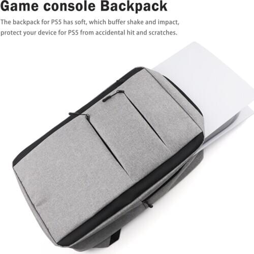 2021 New PS5 Backpack Travel Carrying Case Portable Storage Bag For Sony For Playstation 5 Game Console Console Accessories