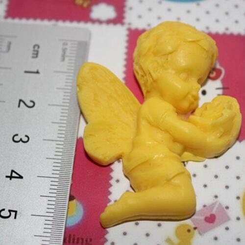 Silicone 3d floewr angel Fondant Silicone Sugar Craft Molds DIY Cake Decorating FM240