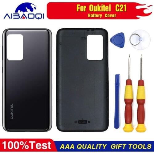 Back Cover For Oukitel C21 Phone+3M Adhesive Perfect Replacement Parts Free Tools