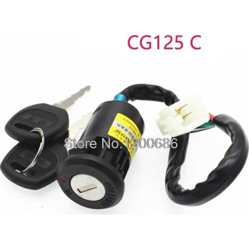Ignition Switch cable Lock wire harness for Motorcycle Ignition wire harness CG125 GS125 GN125 JH 90