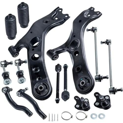 14x Front Lower Control Arm & Sway Bar End Links RH & LH for Toyota RAV4 2006-2014 K750257 ES800053 ES800054 EV800328 K500062