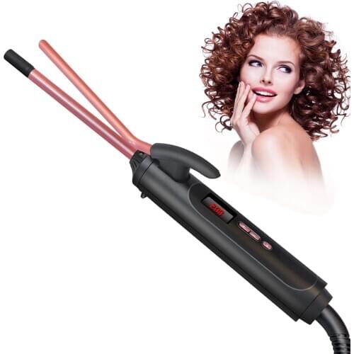 2021 Hair Curler Professional Curling Iron Ceramic Magic Hair Iron Beauty Salon Hair Styling Tools Small Hair Waver Rollers Wand