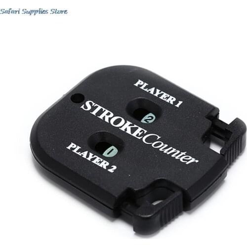 5.5cmx5cm Putt Score Counter Two Digits Scoring Keeper Black Color Mini Handy Golf Count Shot Stroke