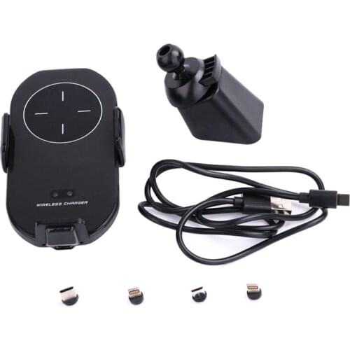 Car Wireless Charger Car Mount Phone Automatic Holder Fast Charging Universal