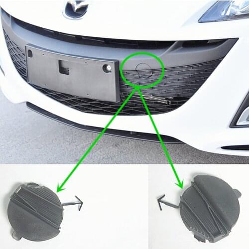 Car accessories front bumper towing hook cover for Mazda 3 2007-2012 BL 1.6 engine
