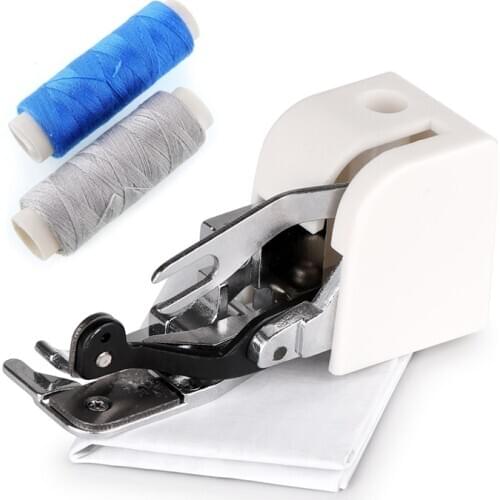 Household Sewing Machine Parts Side Cutter Overlock Presser Foot Press Feet For All Low Shank Singer Brother