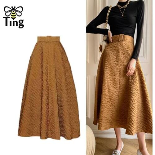 Женские юбки миди Cechy Daisy China At AliExpress