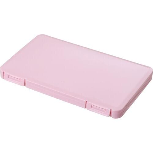 3PCS Portable Face Mask Storage Box Dustproof Moisture-Proof Disposable Facemask Case Fashion Face Shield Mask Storage Bag