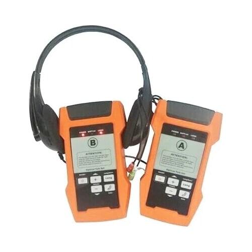 DHL Free Shipping 1 pair 100KM AOT600 1310/1550nm Handheld Fiber Optical Talk Set AOT600 100KM Full Duplex Communication TalkSet
