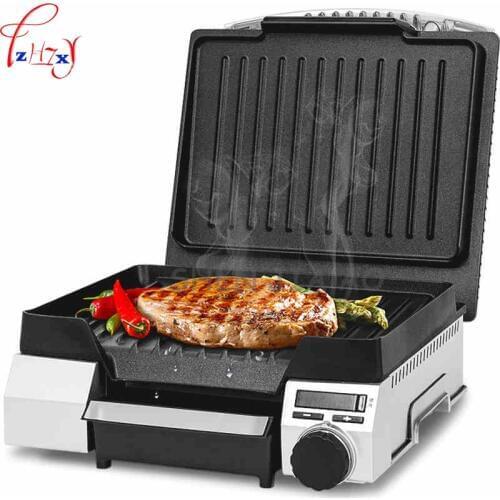1pc 220V electric non-stick pan professional steak machine business home grill grill bread beef steak machine