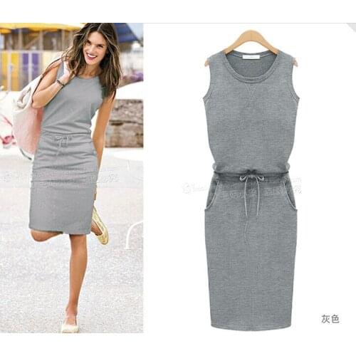 Gold Catalpa Fashionable Knitted Dresses