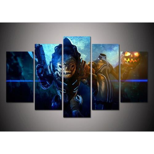 Print unframed Mass effect Hallowee picture horror modern home decor wall art print Halloween Painting on canvas art /PT0048