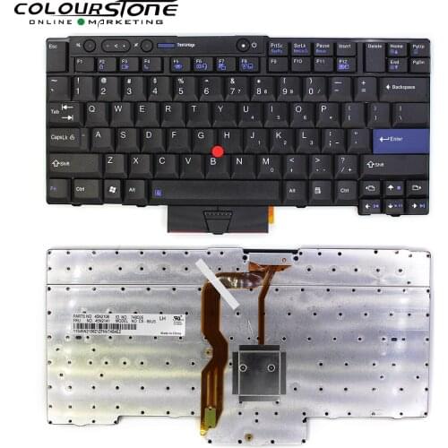 New US Laptop Keyboard For Lenovo T400S T410S T410 T410i T420 T420S X220 X220T T510 W510 W500 T520 W520 English Black